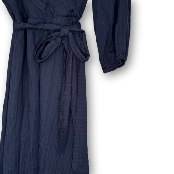 NWOT Tommy Hilfiger Surplice Midi Dress - Picture 2 of 6